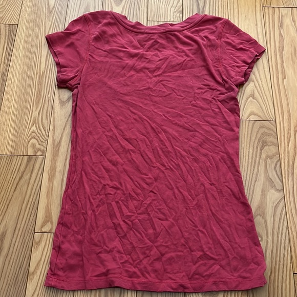 Kenar Cap Sleeve Scoop Neck T-Shirt - Picture 2 of 4